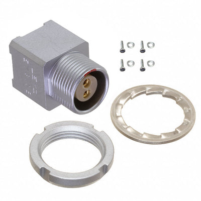 EYG.0B.302.CLN by LEMO - CONNECTOR RECPT FMALE 2POS GOLD SOLDER