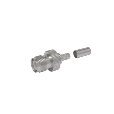 EZ-200-TF-RP by Amphenol Times Microwave Systems - TNC-FEMALE (JACK) CRIMP/REVERSE