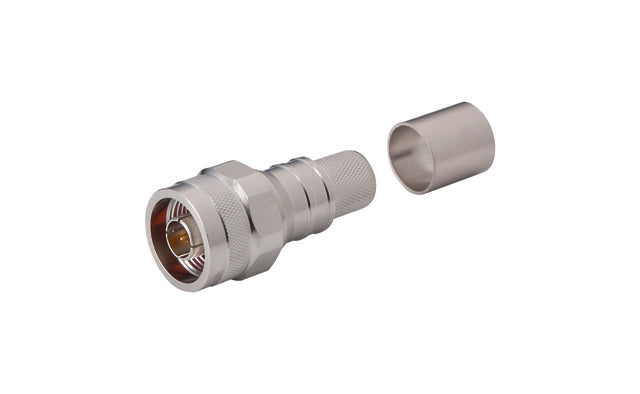 EZ-500-NMH-X by Amphenol Times Microwave Systems - N-MALE (PLUG) CRIMP CONNECTOR (N