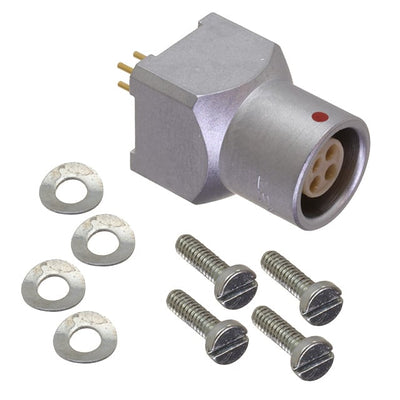 EZG.0B.304.CLN by LEMO - CONNECTOR RECPT FMALE 4POS GOLD SOLDER