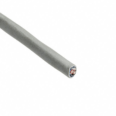 78302 SL005 by Alpha Wire - CABLE 2CON 28AWG SLATE SHLD 100