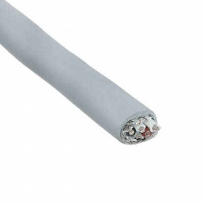78222 SL005 by Alpha Wire - MULTI-PAIR 4CON 24AWG SLATE 100
