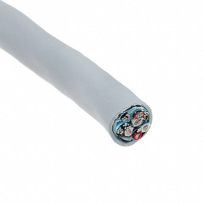 78233 SL005 by Alpha Wire - MULTI-PAIR 6CON 24AWG SLATE 100