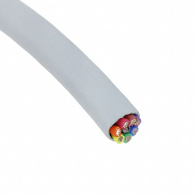 78008 SL005 by Alpha Wire - CABLE 8COND 28AWG SLATE 100