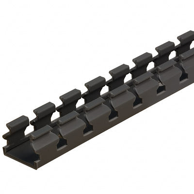 F.5X.5LG6 by Panduit Corp - WIRE DUCT SLOTTED SCREW 6' GRAY