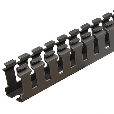 F.5X1LG6 by Panduit Corp - WIRE DUCT SLOTTED SCREW 6' GRAY