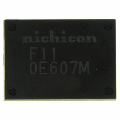 F110E607MFK by Nichicon - ALUMIN CAP 600UF 20% 2.5V SMD