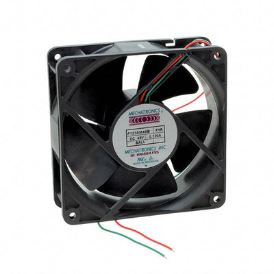 F1238E48B-FHR by Mechatronics Fan Group - FAN AXIAL 119X38MM 48VDC WIRE