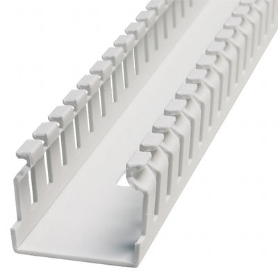 F1X1WH6 by Panduit Corp - WIRE DUCT SLOTTED SCREW 6' WHITE