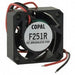 F251R-12LLB by Nidec Components Corporation - FAN AXIAL 25X10MM 12VDC WIRE
