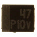 F311A476MBA by Nichicon - POLY TANT UL CAP 47UF 10V 1411