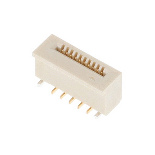 F31K-1A7H1-11010 by Amphenol ICC (FCI) - CONNECTOR FFC VERT 10POS 0.5MM SMD