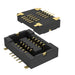 AXT510124 by Panasonic Electric Works - CONNECTOR SOCKET 10POS SMD GOLD
