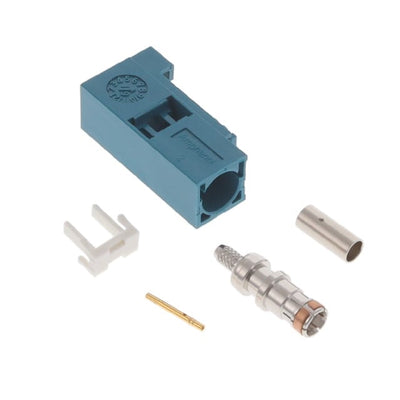 FA1-NZSJ-C01-0 by Amphenol RF - CONNECTOR FAKRA JACK STR 50 OHM CRIMP