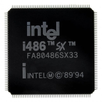 FA80486SXSF33 by Intel - IC MPU I486 33MHZ 176TQFP