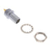 FAA.0S.302.CLA by LEMO - CONNECTOR CIRC PLUG 2P GOLD SLDR CUP