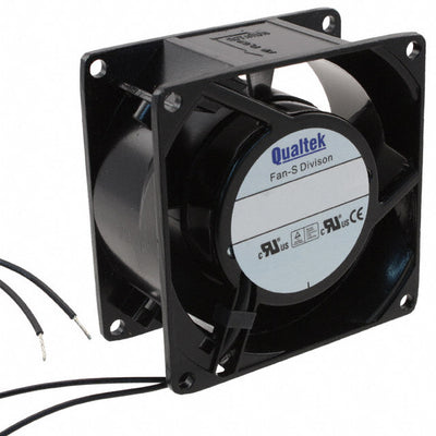 FAA1-08038NBMW31 by Qualtek - FAN AXIAL 80X38MM 115VAC WIRE