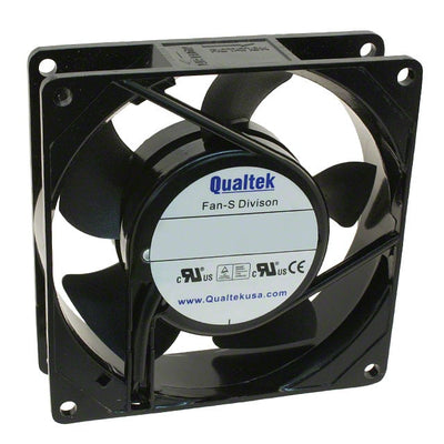 FAA1-09225QBHT31 by Qualtek - FAN AXIAL 92X25MM 230VAC TERM