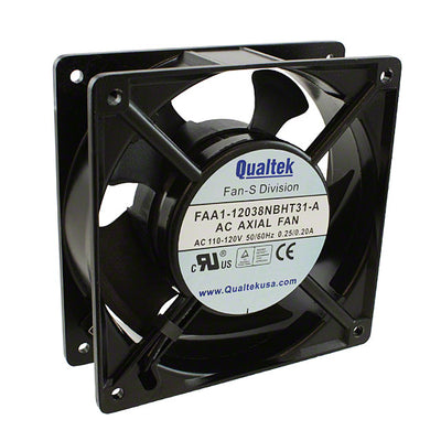 FAA1-12038NBHT31-A by Qualtek - FAN AXIAL 119.5X38.5MM 115VAC