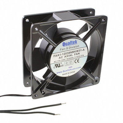 FAA1-12038NBKW31-A by Qualtek - FAN AXIAL 119.5X38.5MM 115VAC