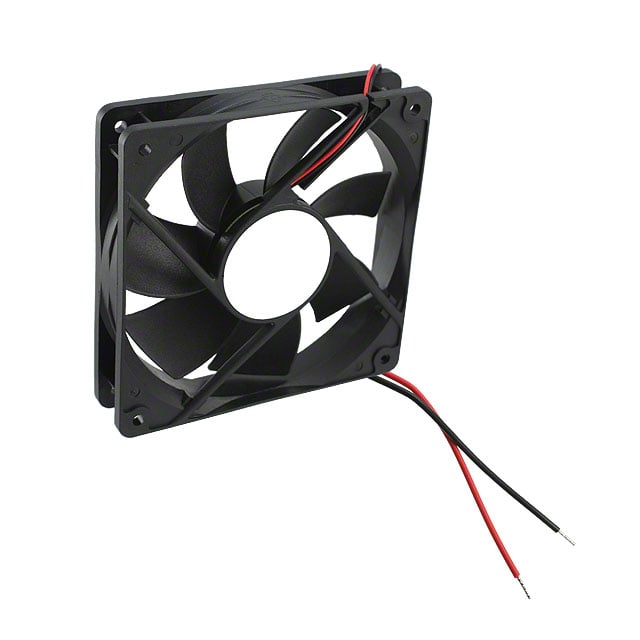 FAD1-12025DHAW12 by Qualtek - FAN AXIAL 120X25.5MM 24VDC WIRE