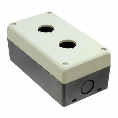 FB2W-211Z by IDEC - ENCLOSURE 2 HOLE BOX BEIGE