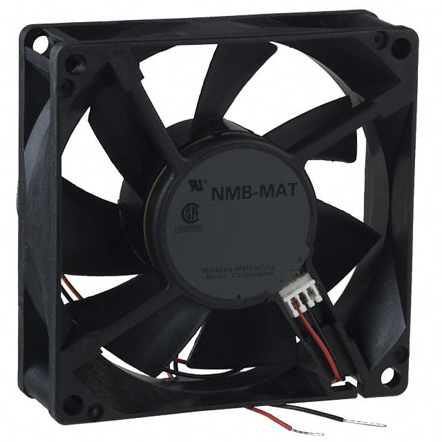 FBA08A12L1AZ by NMB Technologies Corporation - FAN AXIAL 80X25.5MM 12VDC WIRE