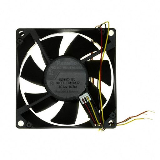 FBA08A12U1BO by NMB Technologies Corporation - FAN AXIAL 80X25.5MM 12VDC WIRE