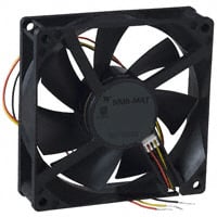 FBA09A12U1BO by NMB Technologies Corporation - FAN AXIAL 92X25.5MM 12VDC WIRE