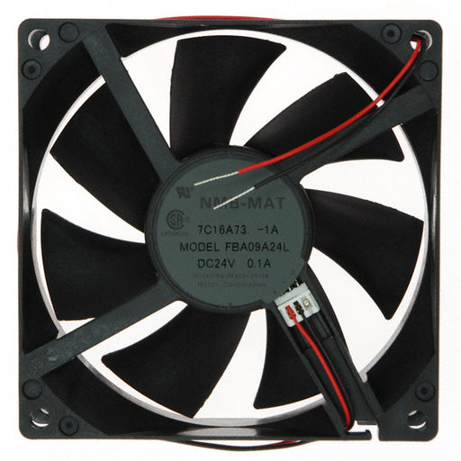 FBA09A24L1A by NMB Technologies Corporation - FAN AXIAL 92X25.5MM 24VDC WIRE