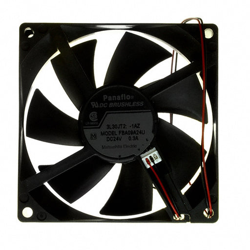 FBA09A24U1AZ by NMB Technologies Corporation - FAN AXIAL 92X25.5MM 24VDC WIRE