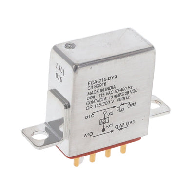 FCA-210-DY9 by TE Connectivity Aerospace, Defense and Marine - RELAY GEN PURPOSE SPDT 10A 115V