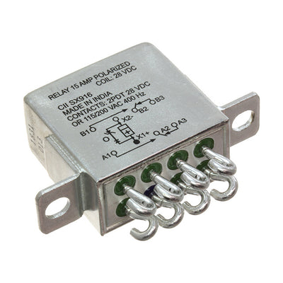 FCA-215-CY4 by TE Connectivity Aerospace, Defense and Marine - RELAY DPDT 15A 28V