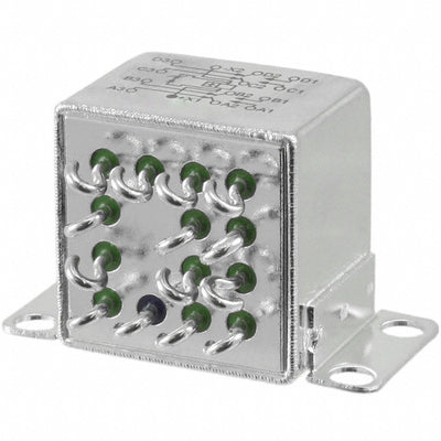 FCB-405-0624M by TE Connectivity Aerospace, Defense and Marine - RELAY GEN PURPOSE 4PDT 5A 28V