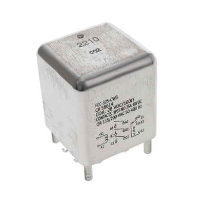 FCC-325-CW3 by TE Connectivity Aerospace, Defense and Marine - RELAY GEN PURPOSE 3PST 25A 28V