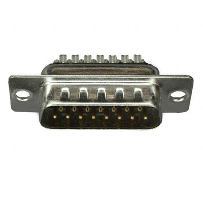 FCE17-A15PM-250 by Amphenol ICC (Commercial Products) - CONNECTOR D-SUB PLUG 15POS SLDR CUP