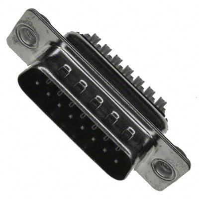 FCE17-A15PM-450 by Amphenol ICC (Commercial Products) - CONNECTOR D-SUB PLUG 15POS SLDR CUP