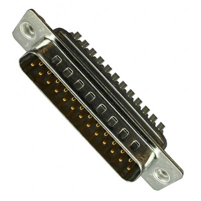 FCE17-B25PM-450 by Amphenol ICC (Commercial Products) - CONNECTOR D-SUB PLUG 25POS SLDR CUP