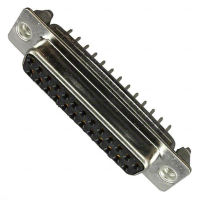 FCE17-B25SE-A50 by Amphenol ICC (Commercial Products) - CONNECTOR D-SUB RCPT 25POS VERT SLDR
