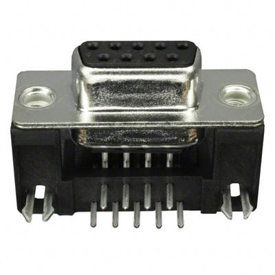 FCE17-E09SB-440 by Amphenol ICC (Commercial Products) - CONNECTOR D-SUB RCPT 9POS R/A SLDR
