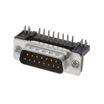 FCE17A15PA490 by Amphenol ICC (Commercial Products) - CONNECTOR D-SUB PLUG 15POS R/A SLDR
