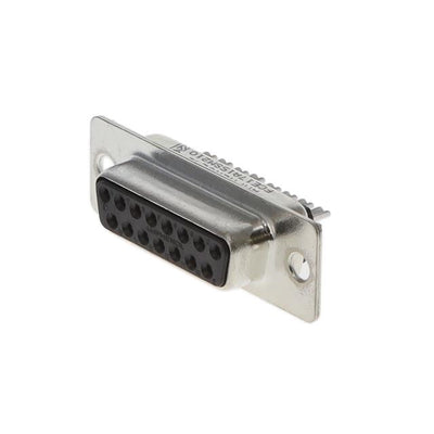 FCE17A15SM210 by Amphenol ICC (Commercial Products) - CONNECTOR D-SUB RCPT 15POS SLDR CUP
