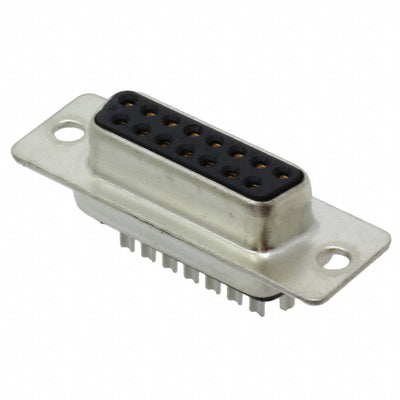FCE17A15SM240 by Amphenol ICC (Commercial Products) - CONNECTOR D-SUB RCPT 15POS SLDR CUP