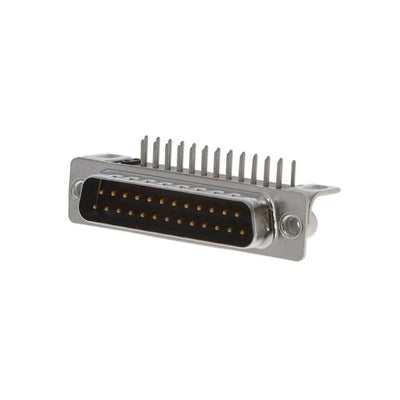 FCE17B25PA45B by Amphenol ICC (Commercial Products) - CONNECTOR D-SUB PLUG 25POS R/A SLDR