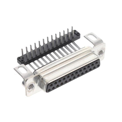 FCE17B25SC49B by Amphenol ICC (Commercial Products) - CONNECTOR D-SUB RCPT 25POS R/A SLDR