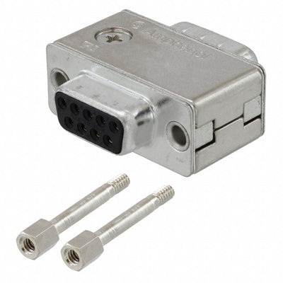 FCE17E09AD240 by Amphenol ICC (Commercial Products) - CONNECTOR DSUB ADAPTER DB9F DB9M