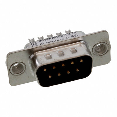FCE17E09PM490 by Amphenol ICC (Commercial Products) - CONNECTOR D-SUB PLUG 9POS SLDR CUP