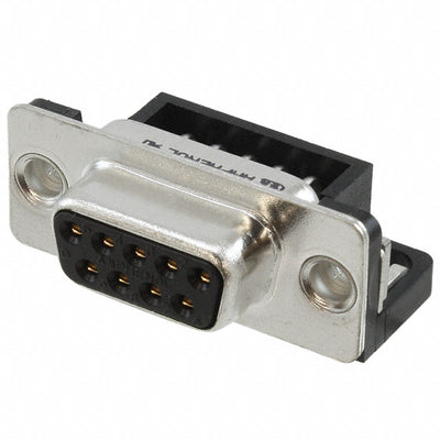 FCE17E09SA410 by Amphenol ICC (Commercial Products) - CONNECTOR D-SUB RCPT 9POS R/A SLDR