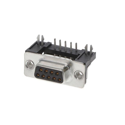 FCE17E09SB450 by Amphenol ICC (Commercial Products) - CONNECTOR D-SUB RCPT 9POS R/A SLDR