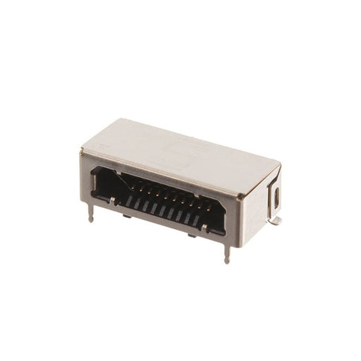 FCS8-10-01-L-S-A-TR by Samtec Inc. - CONNECTOR MULTI-PURP RCPT 10P R/A SMD